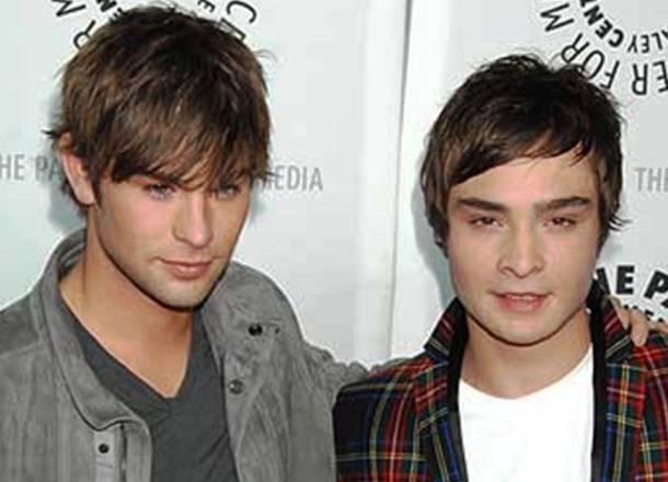 Chace Crawford and Ed Westwick