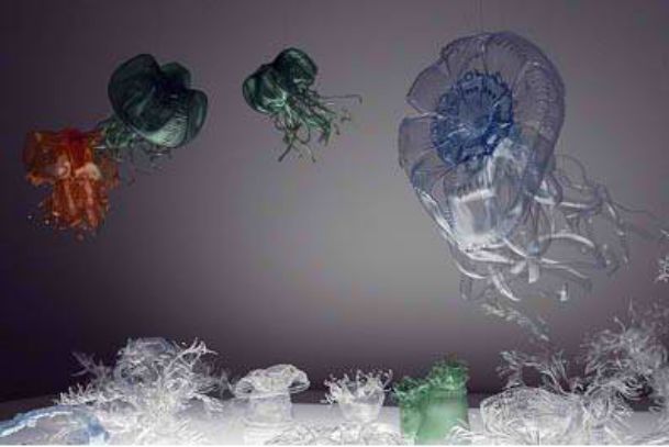 Plastic Water Bottle Jelly Fish using Plastic Water Bottles