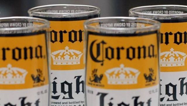 Glass Tumblers Made out of Corona Bottles