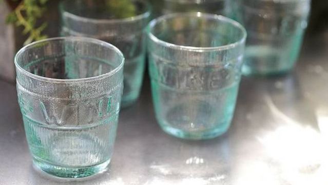 Glassware Made out of Salvaged Windshields and Car Windows
