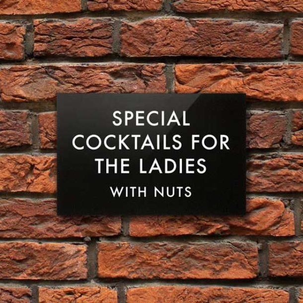 special cocktails for the ladies with nuts