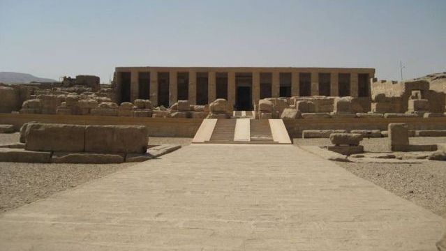 Temple of Seti I. Abydos, Egypt. 1300 B.C.