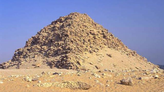 Pyramid of Sahure. Abusir, Egypt. C. 2480 B.C.