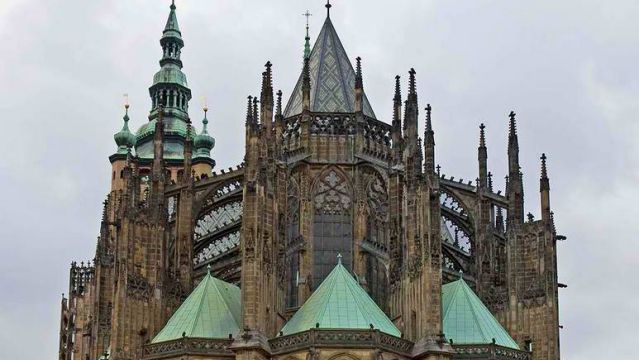 Saint Vitus Cathedral. Prague, Czech Republic.1344