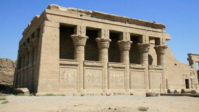 Temple of Hathor. Dendera. Egypt. 100 B.C.