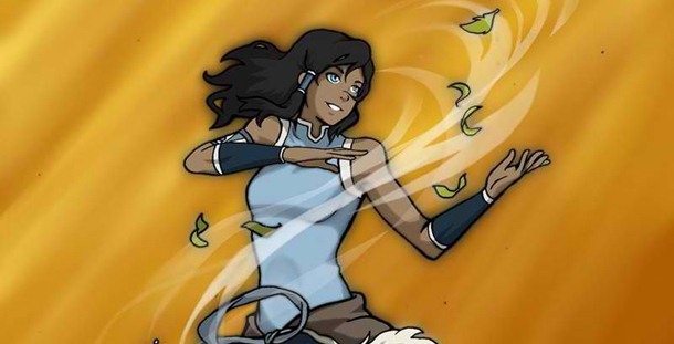 Korra found it hard to do air bending again after the first time she learned it.