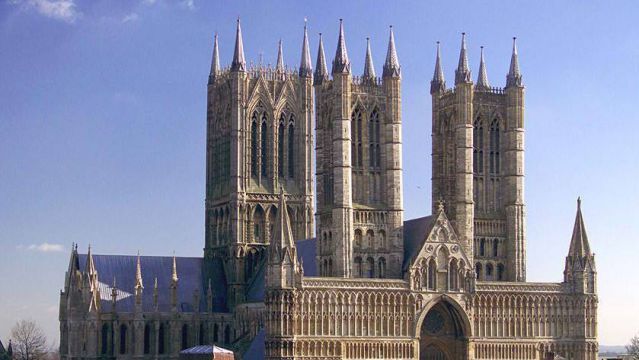 Lincoln Cathedral. Lincoln, England. 1088