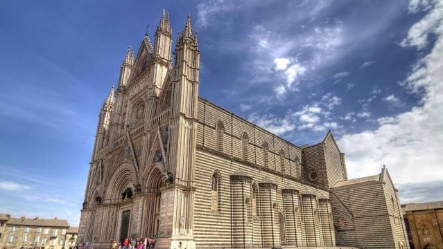 Orvieto Cathedral. Orvieto, Umbria, Central Italy. 1290