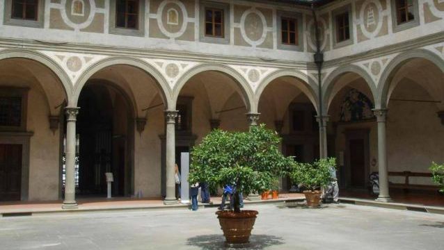 Filippo Brunelleschi. Ospedale Degli Innocenti. Florence, Central Italy. 1419-1445