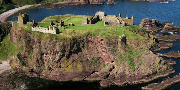 Dunnottar Castle. Aberdeenshire, Scotland.15th-16th centuries