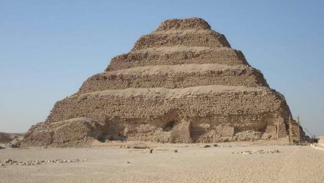 Step Pyramid of Djoser. Saqqara, Egypt. C. 2750 B.C.