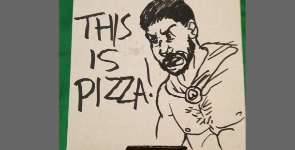 25 funniest special request drawings on pizza boxes