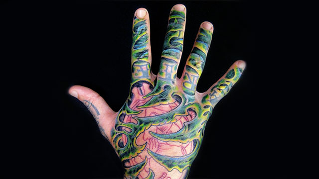 Hand tattoos
