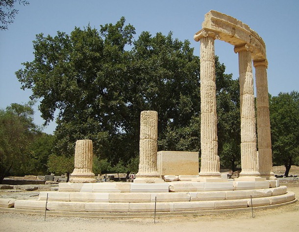 The Philippeion. Olympia, Greece. 339 B.C.