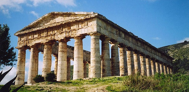 The Temple of Segesta. Segesta, Sicily. 424 B.C.