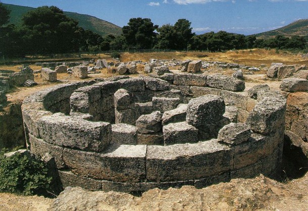 The Tholos of Polykleitos. Epidauros, Greece. 350 B.C.
