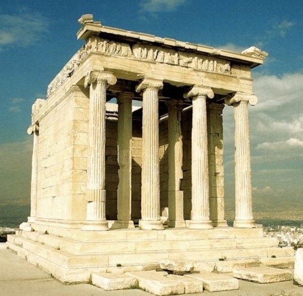 The Temple of Athena Nike. Athens, Greece. 427 B.C.