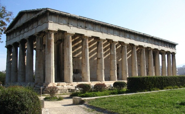 The Temple of Hephaestus. Athens, Greece. 449 B.C. – 444 B.C.