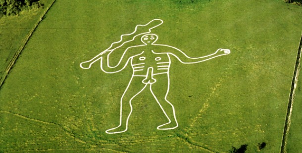 Cerne Abbas Giant in England, 4000 – 2000 BC