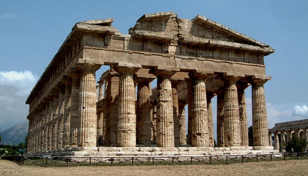 The Temple of Hera I. Paestum, Italy. 530 B.C.