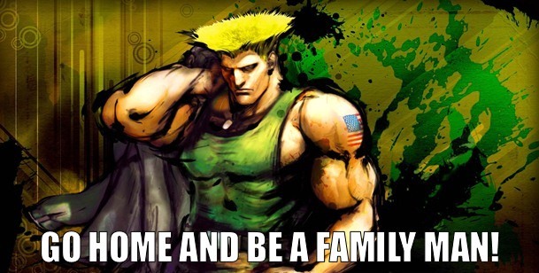Major Guile from Street Fighter 2