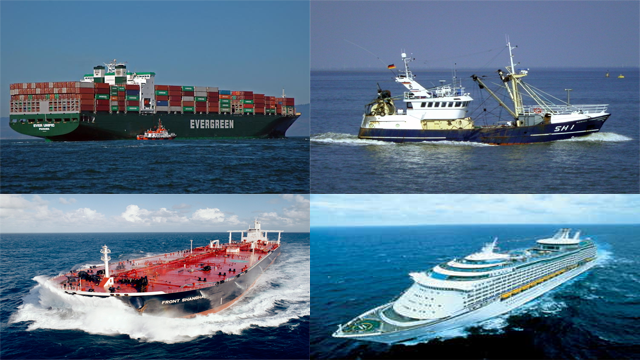 Types of merchant ships