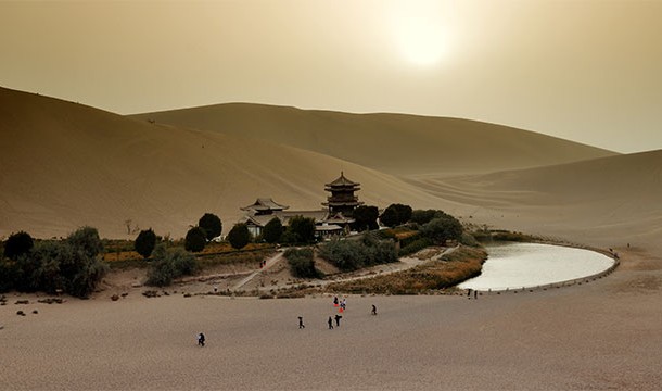 Crescent Lake (Dunhuang), China