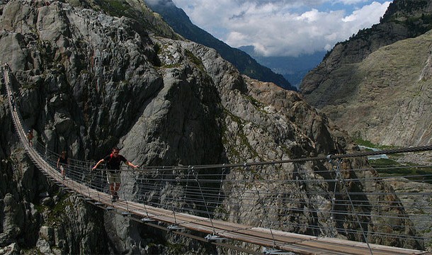 Trift Bridge - Switzerland