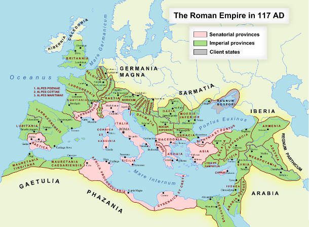 roman empire 117