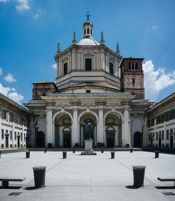 Basilica of San Lorenzo, Milan. Milan, Italy. 364 A.D.