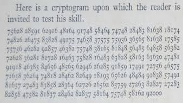 unsolved ciphers and codes