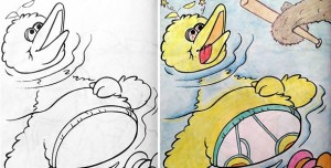 25 hilarious coloring book corruptions