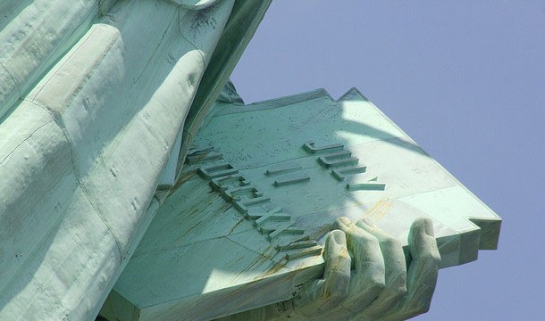 Statue of Liberty with July 2nd