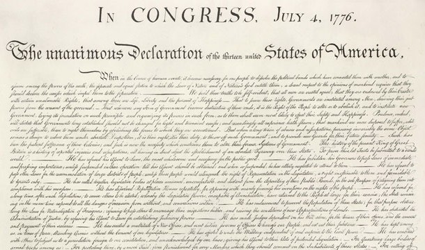 printed version of the Declaration