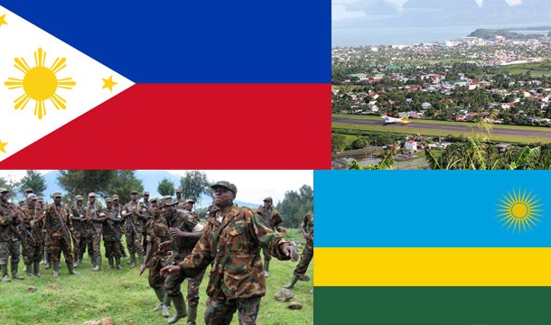 the Philippines and Rwanda