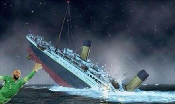Tim Howard Saves Titanic
