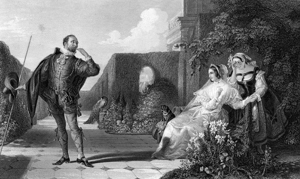 Scene from Shakespeares Twelfth Night