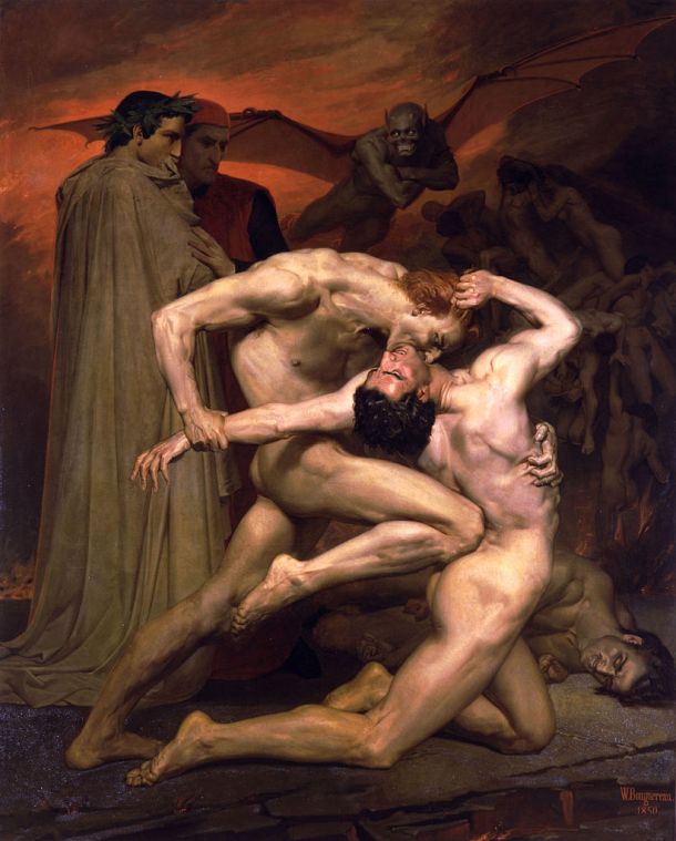 en.wikipedia.org 823px-William-Adolphe_Bouguereau_(1825-1905)_-_Dante_And_Virgil_In_Hell_(1850)