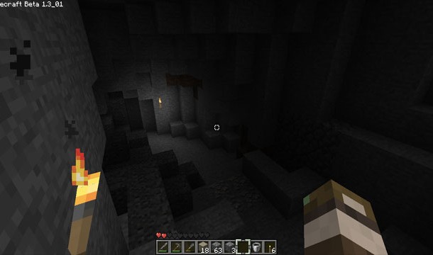 minecraft cave
