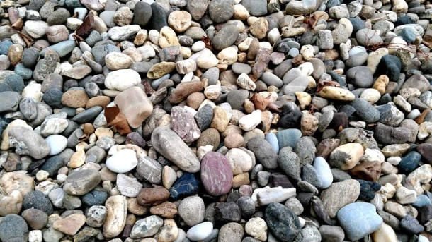 pile of cobblestones