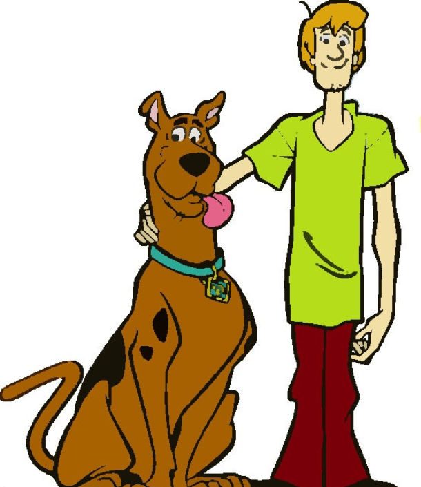 scooby and shaggie
