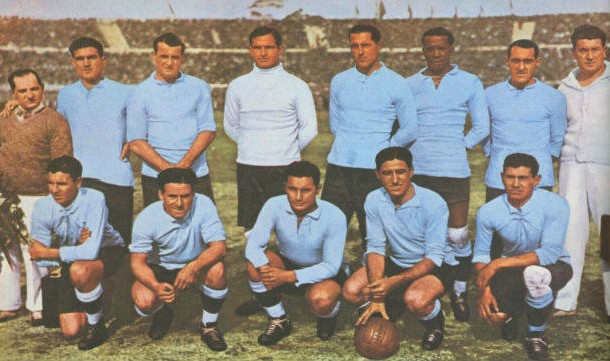 world-champion-1930-uruguay-with-the-famous-t-model-ball-1366282901