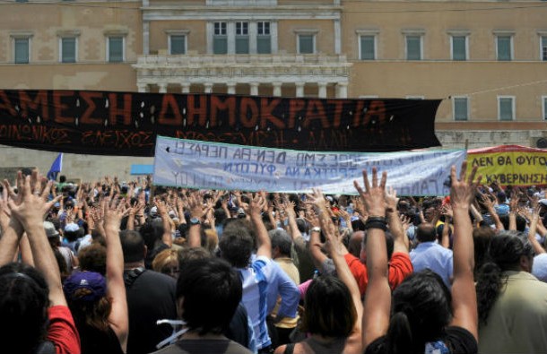 20110629_Moutza_demonstrations_Greek_parliament_Athens_Greece