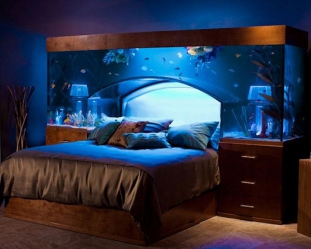 rilane.com unique-aquarium-headboard-for-relaxing-bedroom-idea-700x560