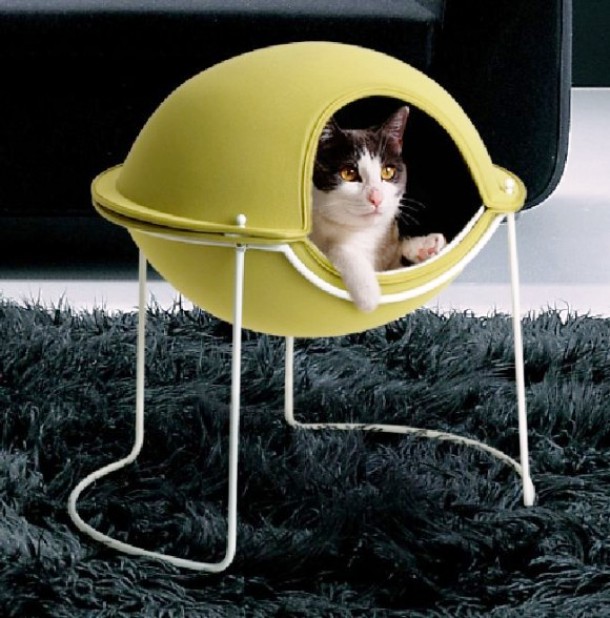 www.thehouseface.com cat-view-Awesome-Pet-House-for-Cats-and-Small-Dogs-Called-Cool-Pot-by-Hepper-580x588