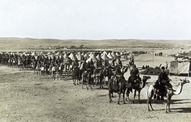The_camel_corps_at_Beersheba2