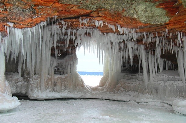 1 - WI - Apostle Island National Lakeshore ice caves