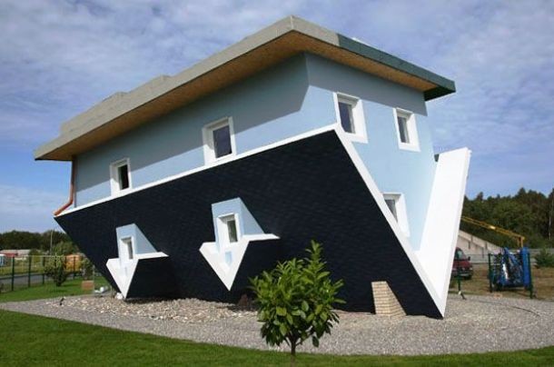 Upside-down House, Trassenheide, Germany