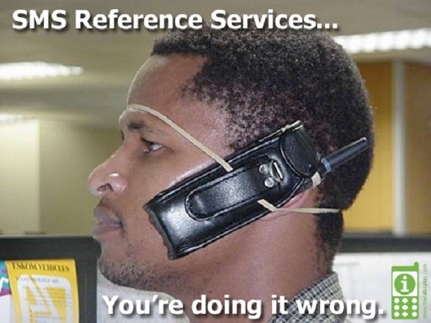 sms reference service