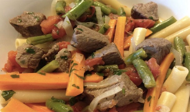 Quick Spring Lamb and Vegetable Stew